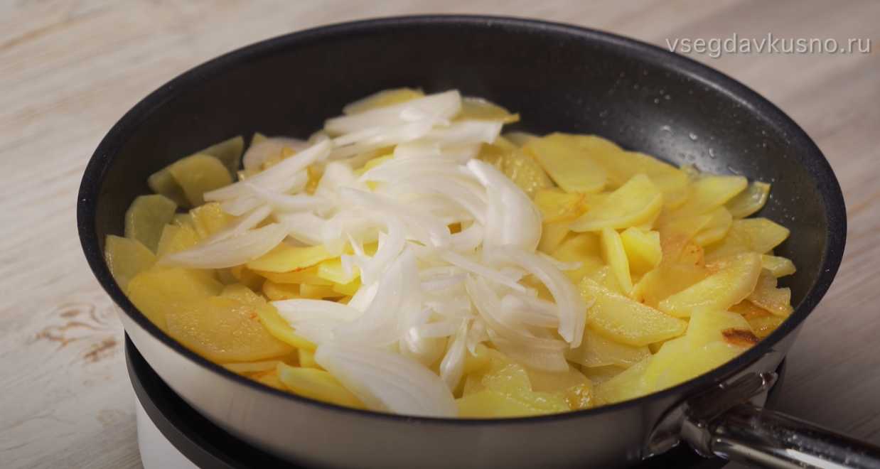 Pommes de terre sautées aux chanterelles à la poêle - Étape 14