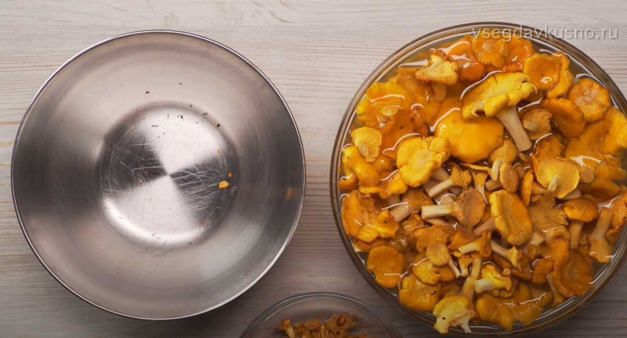 Pommes de terre poêlées aux chanterelles - Étape 2