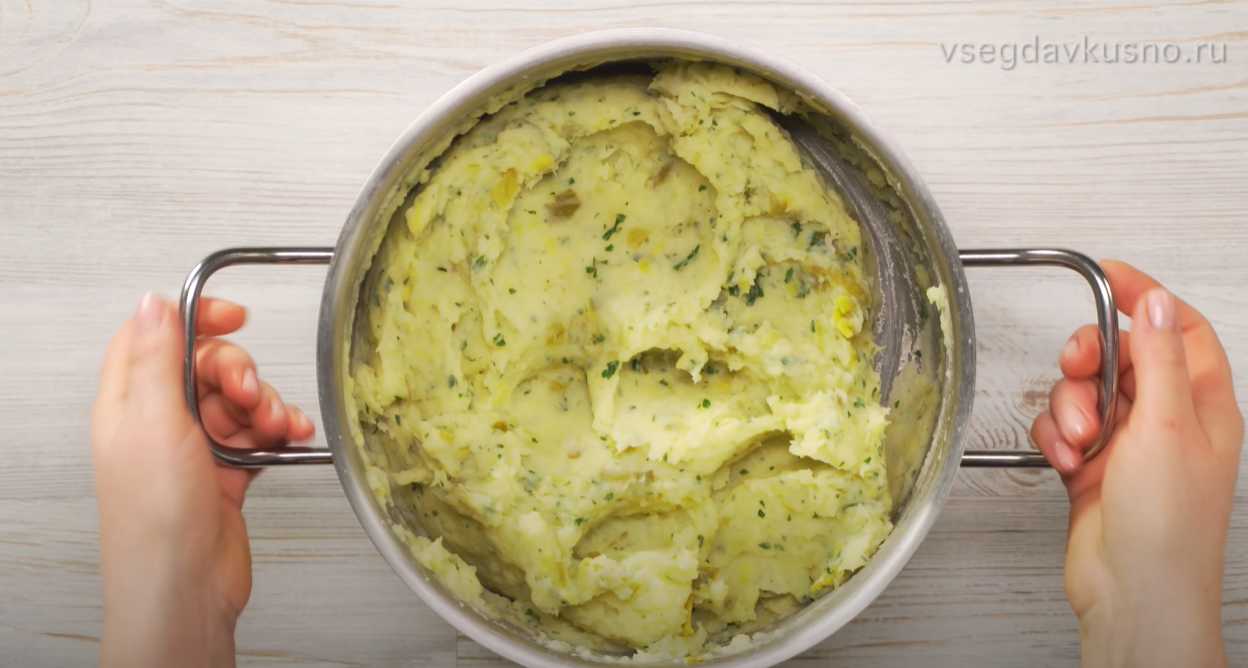 Purée de pommes de terre aux poireaux - Étape 5