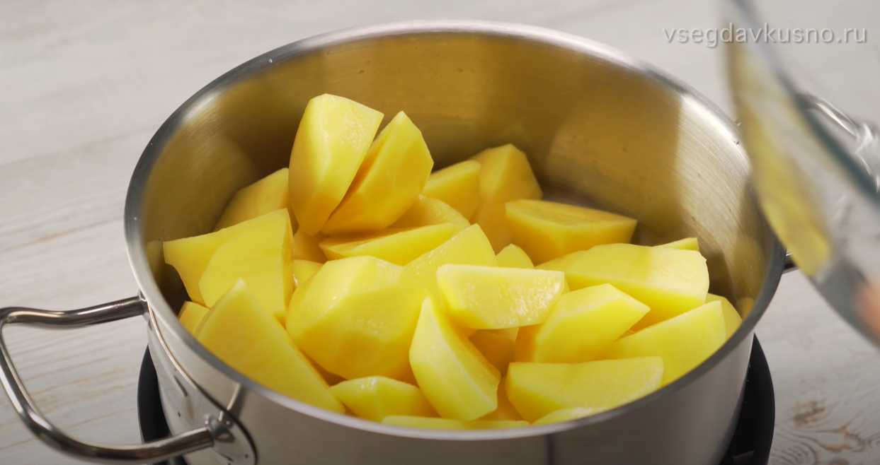 Purée de pommes de terre aux poireaux - Étape 1