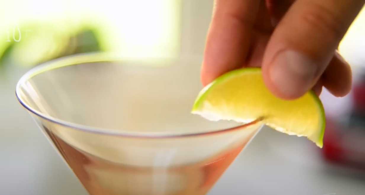 Cocktail alcoolisé Margarita - Étape 4