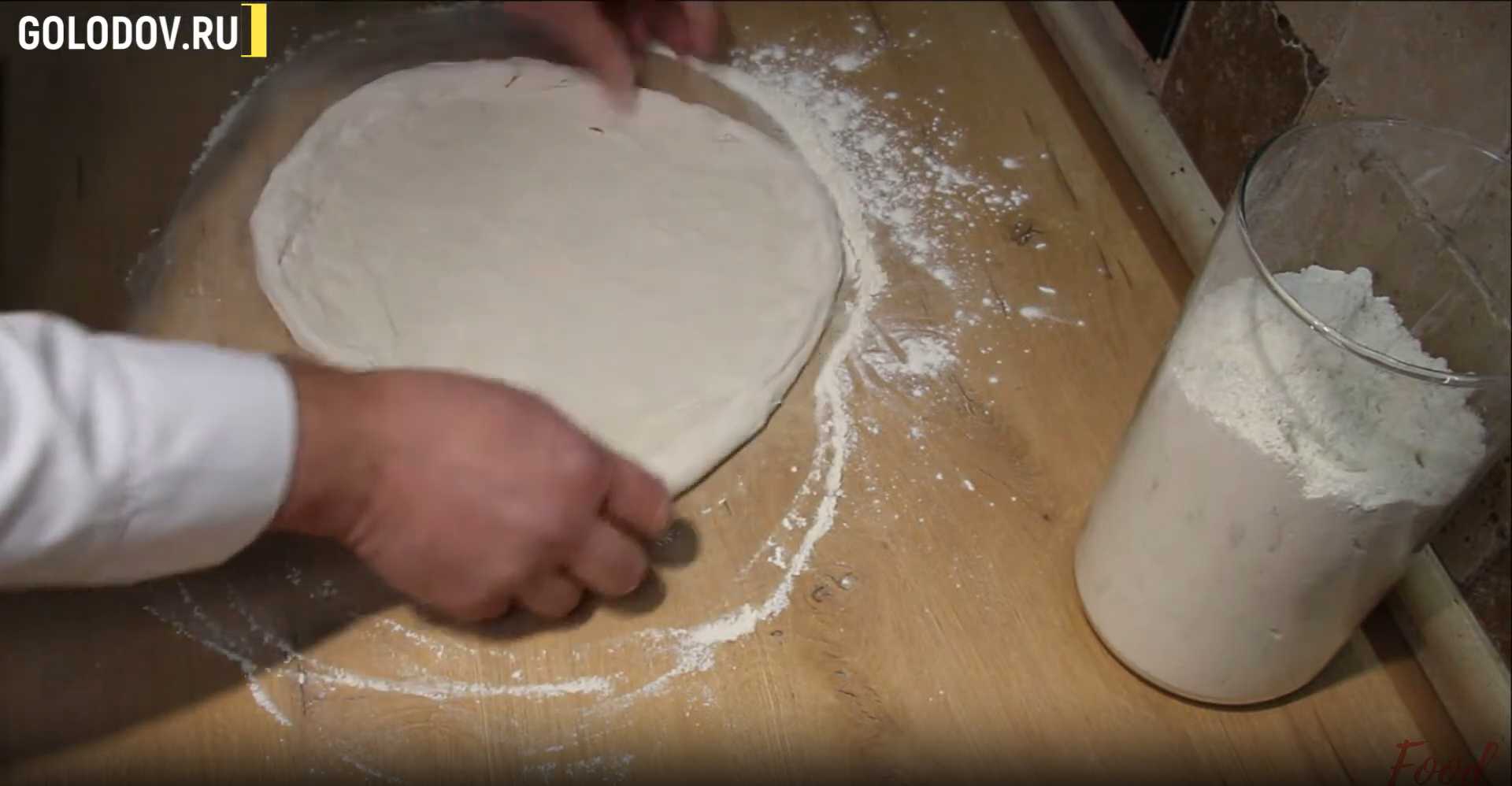 Pizza au jambon et aux champignons (Prosciutto-Funghi) - Étape 1