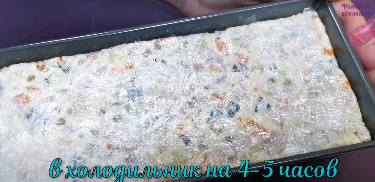 Salade Olivier marbrée - Étape 12