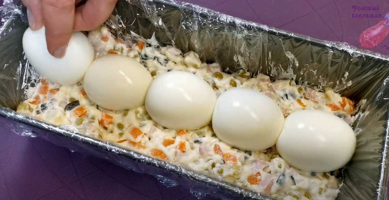 Salade Olivier marbrée - Étape 11