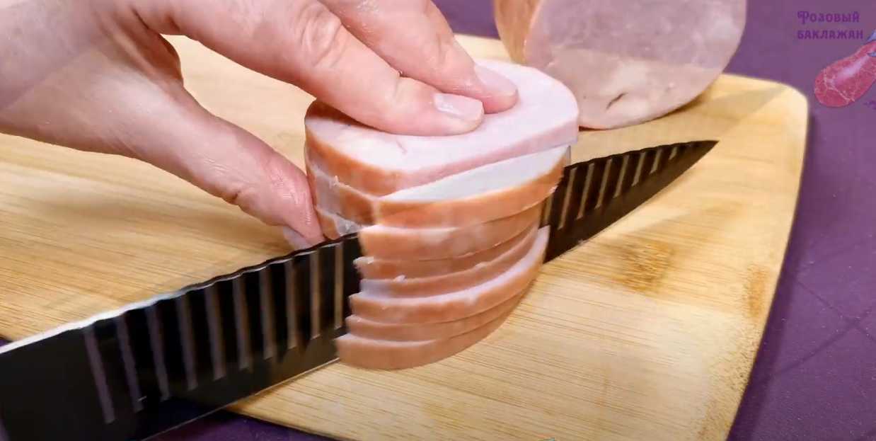 Salade Olivier marbrée - Étape 7