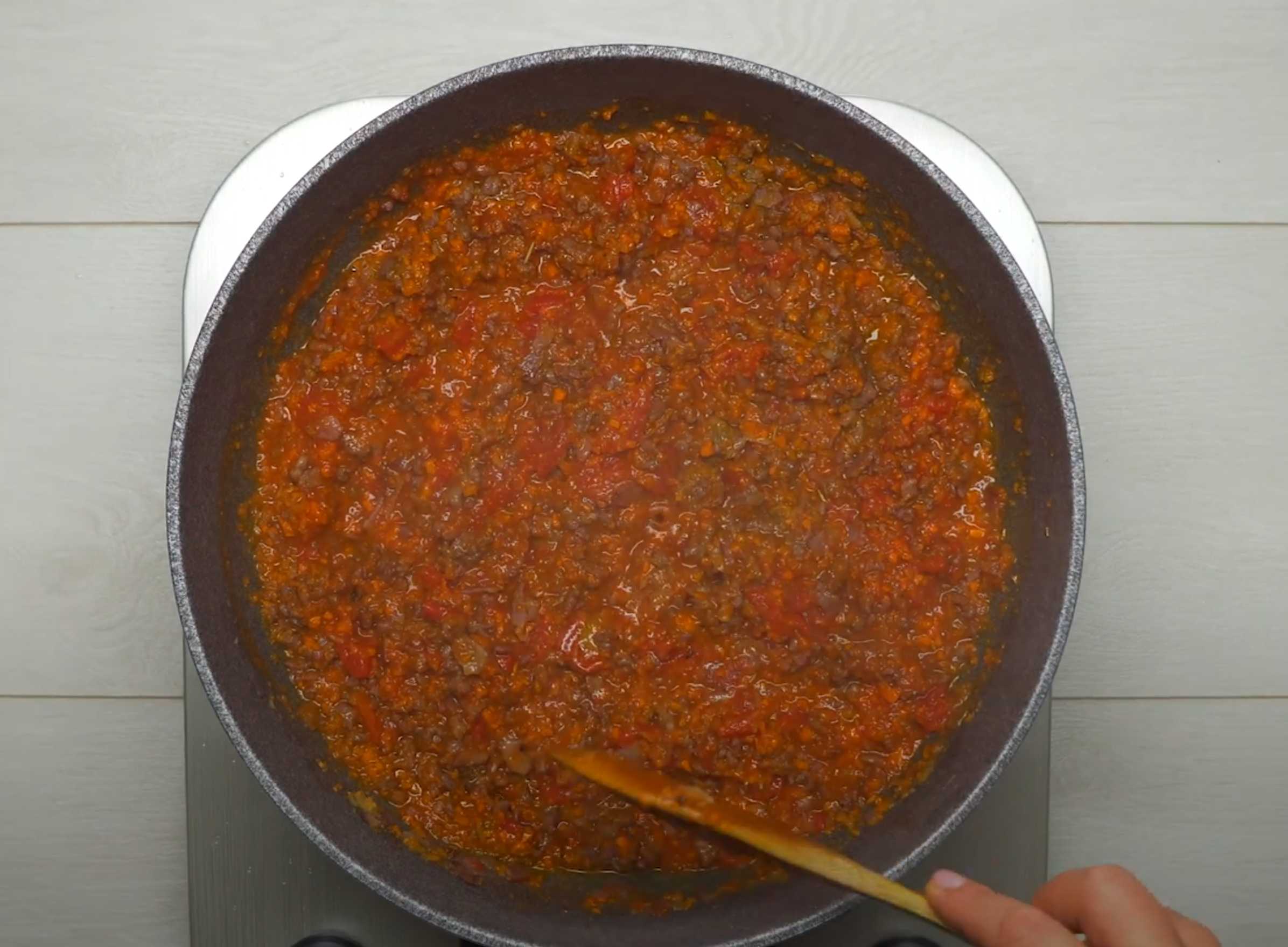 Pâtes bolognaises - Étape 11