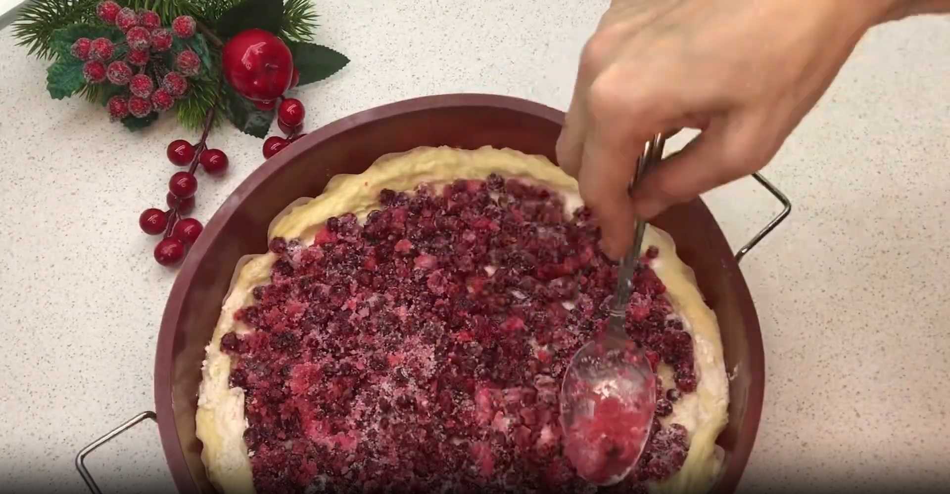 Tarte aux airelles râpées - Étape 7