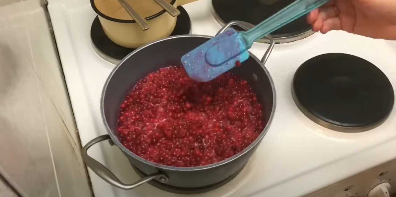 Confiture d'airelles - Étape 3