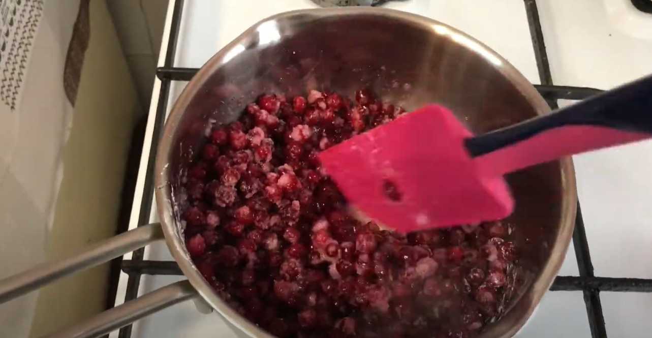 Confiture d'airelles - Étape 3