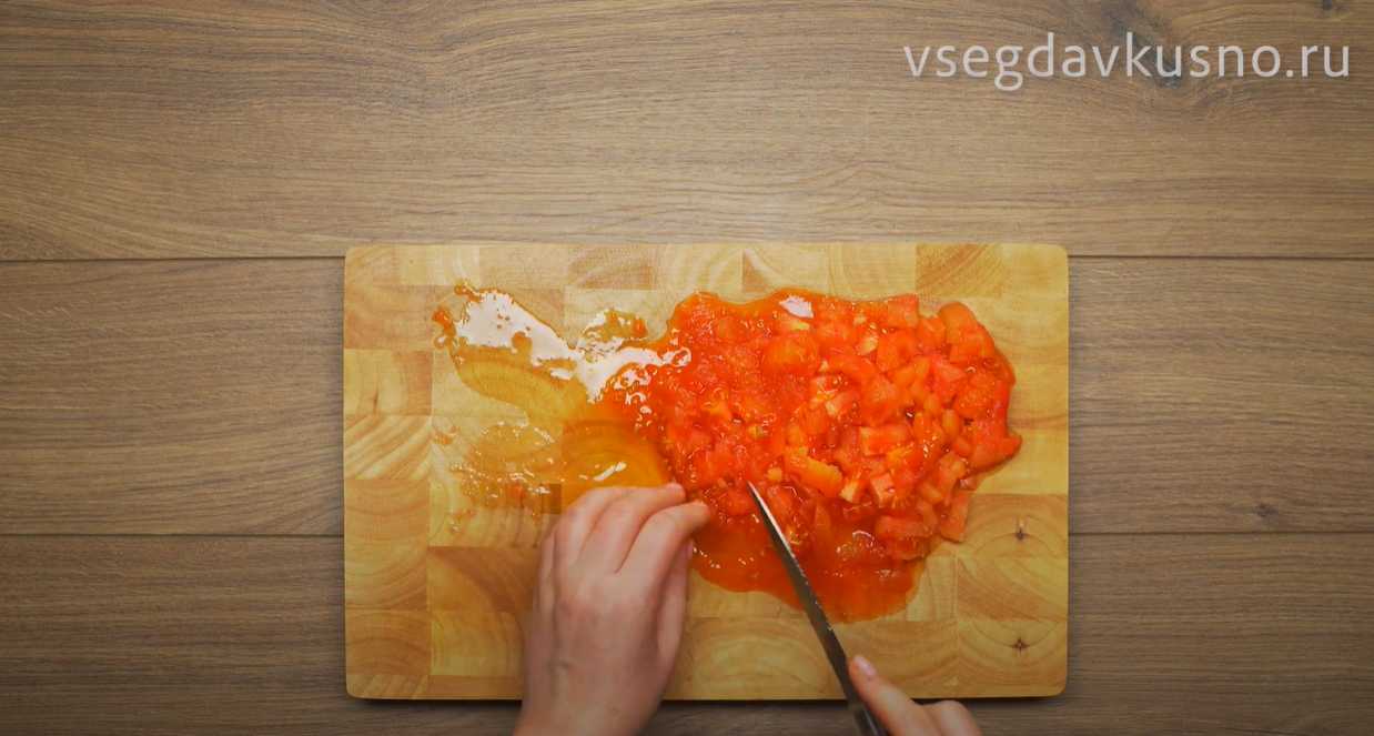 Sauce Arrabbiata - Étape 2