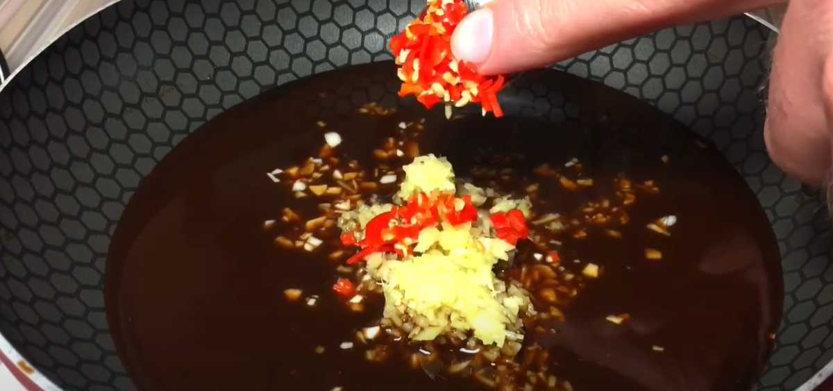 Sauce piquante chinoise - Étape 4