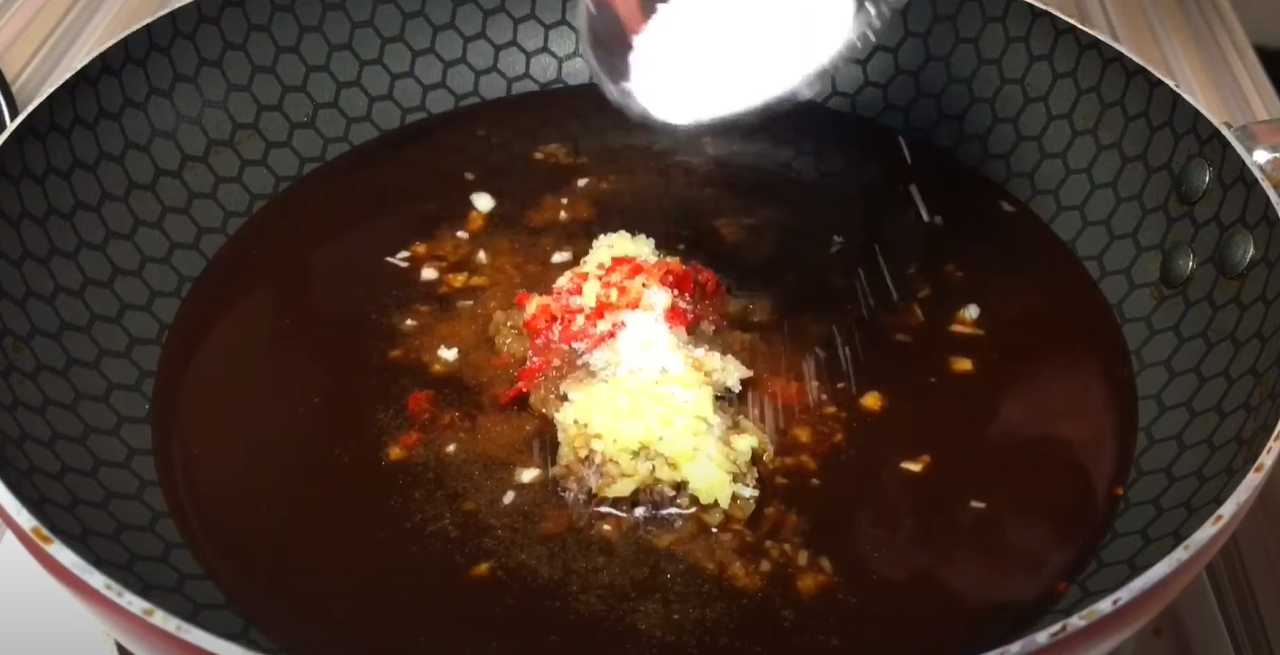 Sauce piquante chinoise - Étape 5