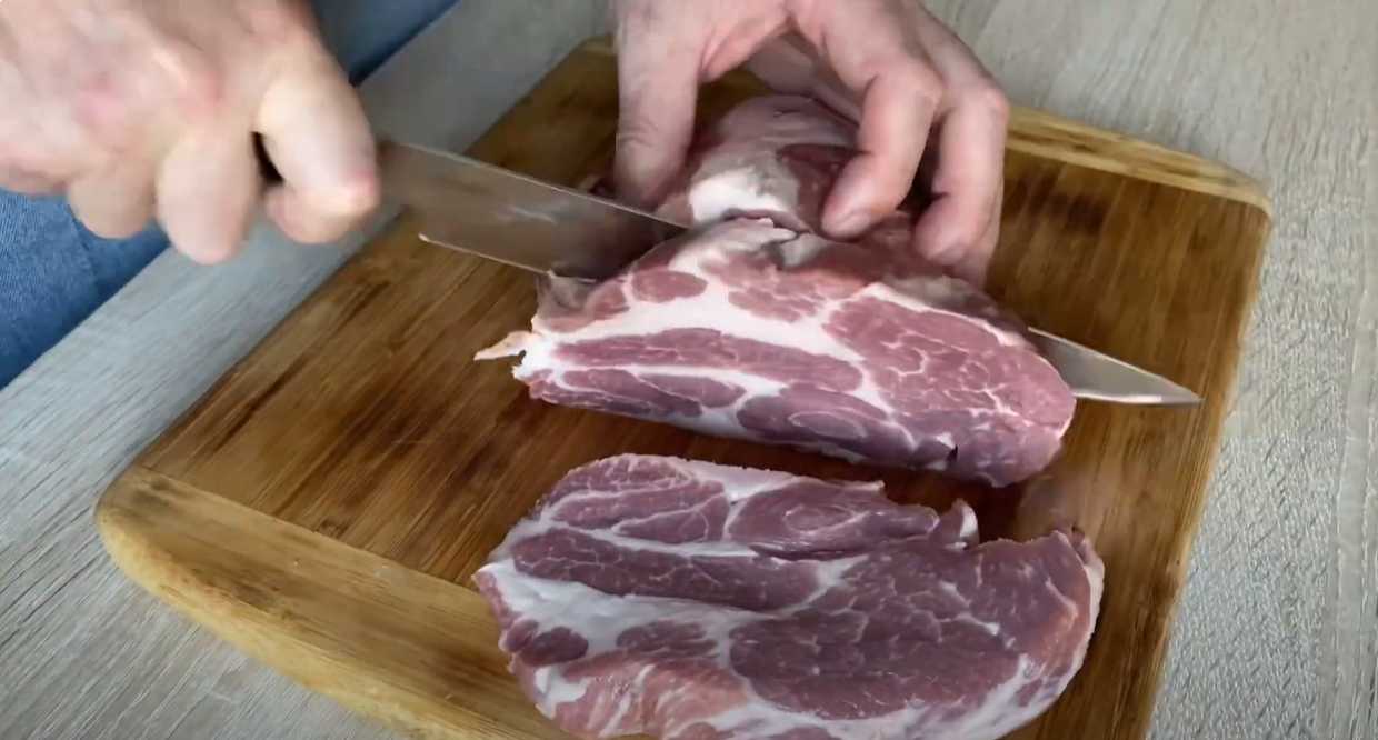 Steak avec pommes de terre campagnardes - Étape 1