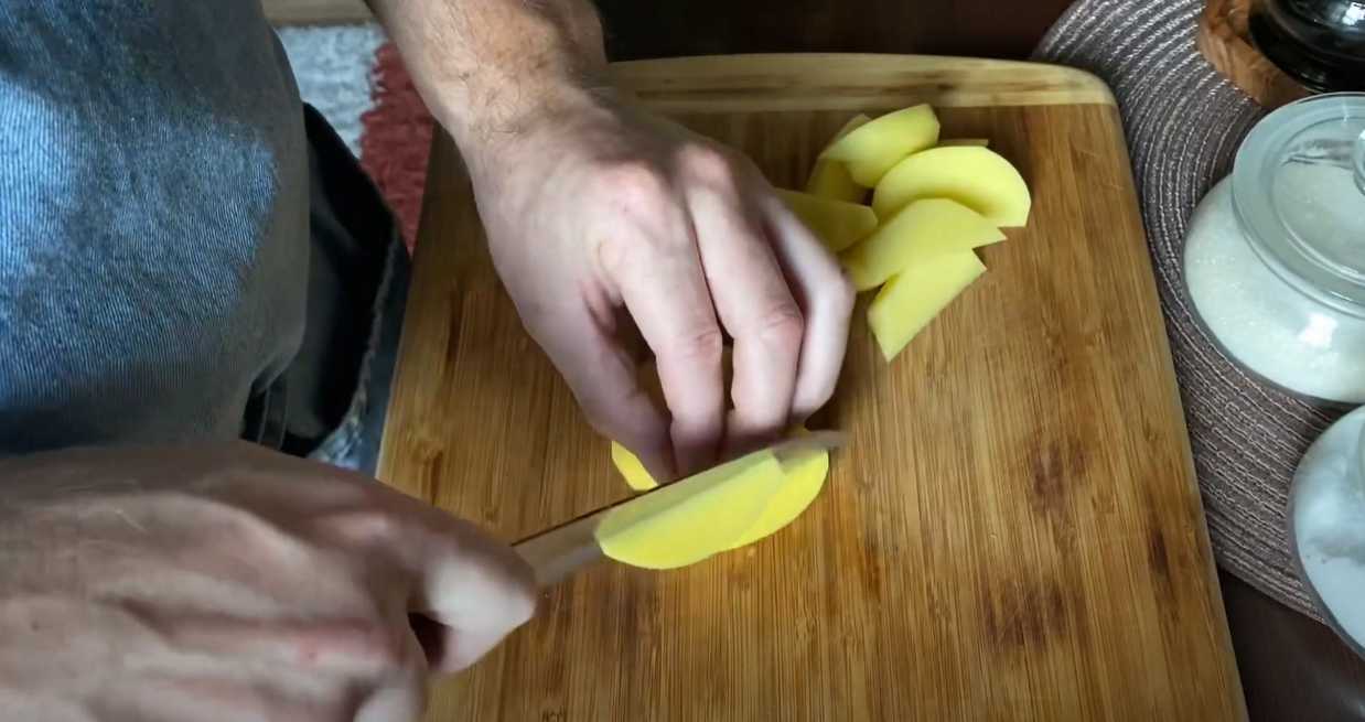 Steak avec pommes de terre campagnardes - Étape 4