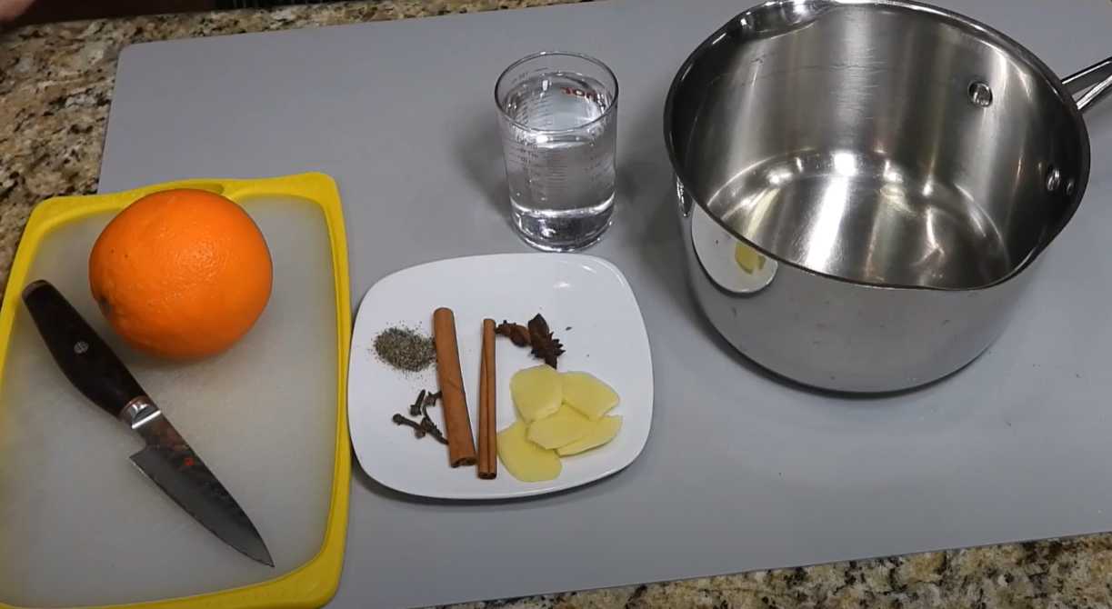 Vin chaud classique - Étape 1