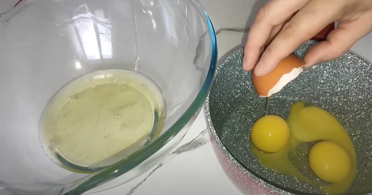 Gâteau des anges - Étape 1