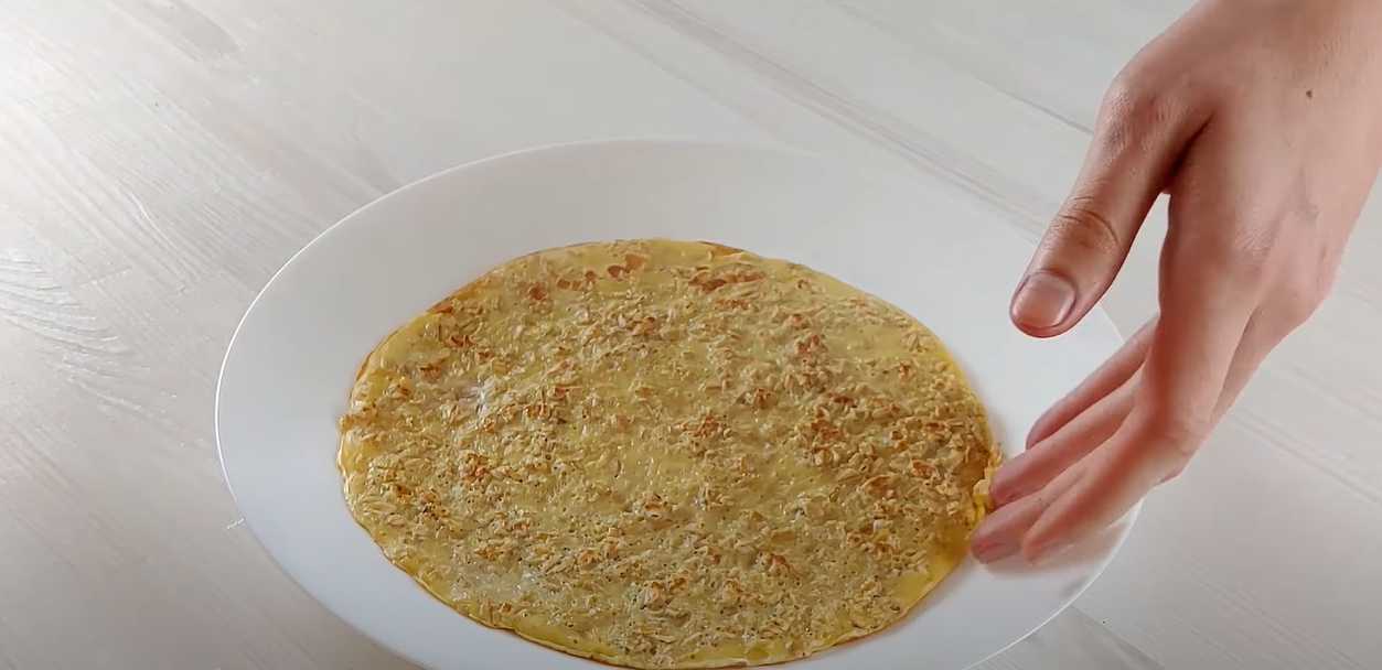 Crêpe à l'avoine et à la banane - Étape 6