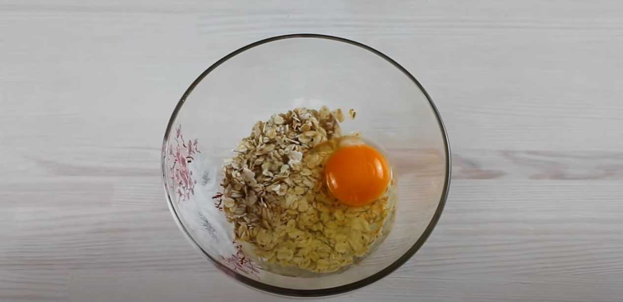 Crêpe à l'avoine et à la banane - Étape 2