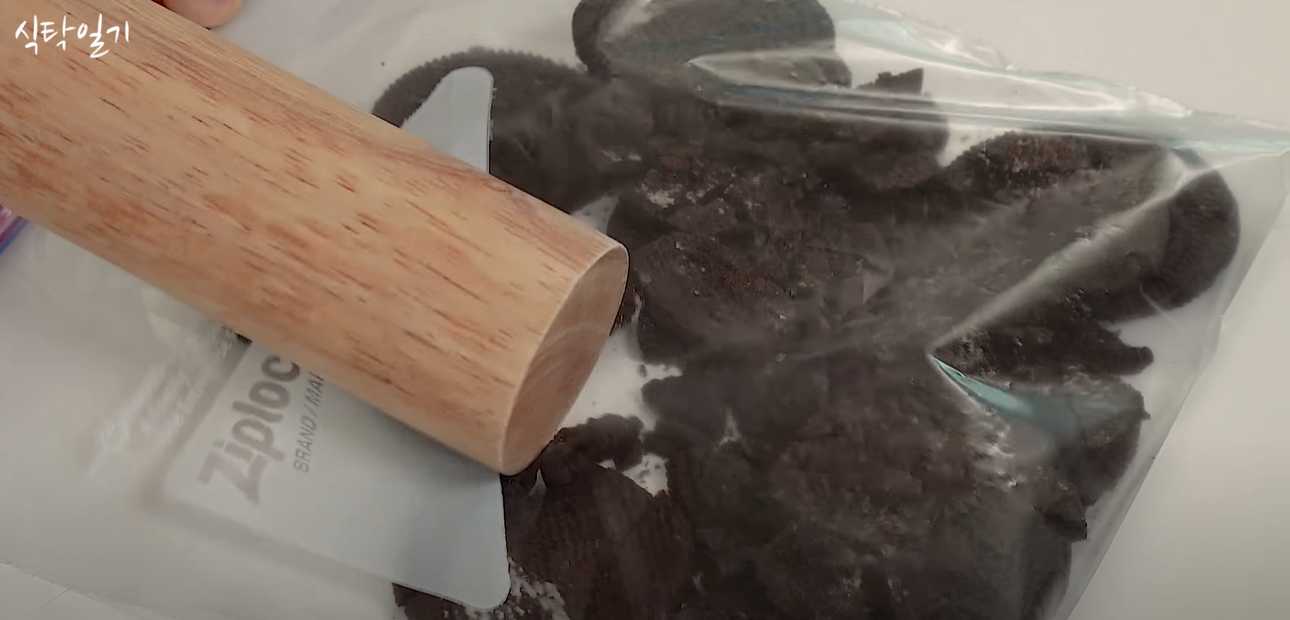 Gâteau Oreo Étape 1