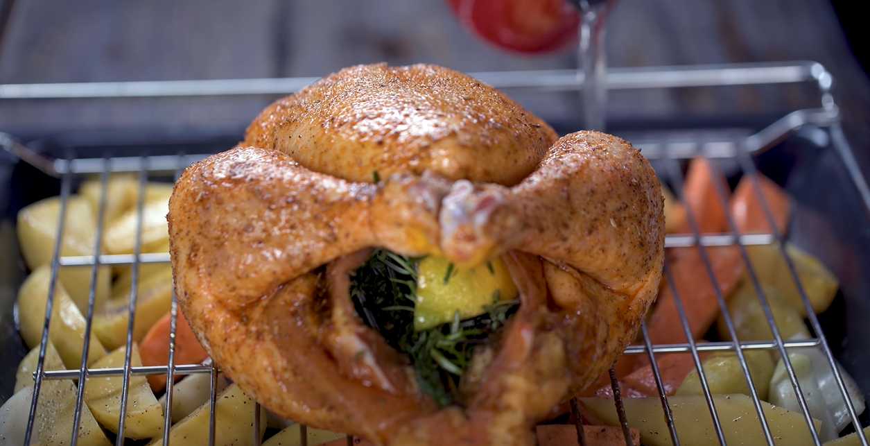 Poulet rôti aux pommes de terre aromatisées - Étape 11