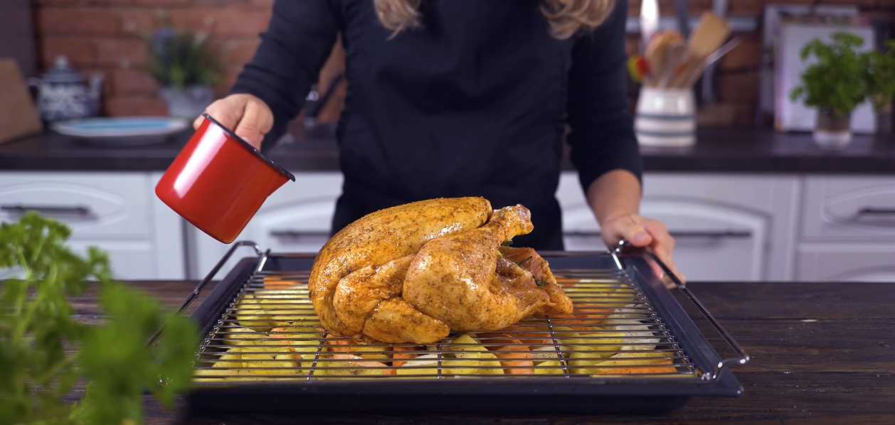 Poulet rôti aux pommes de terre aromatisées - Étape 12