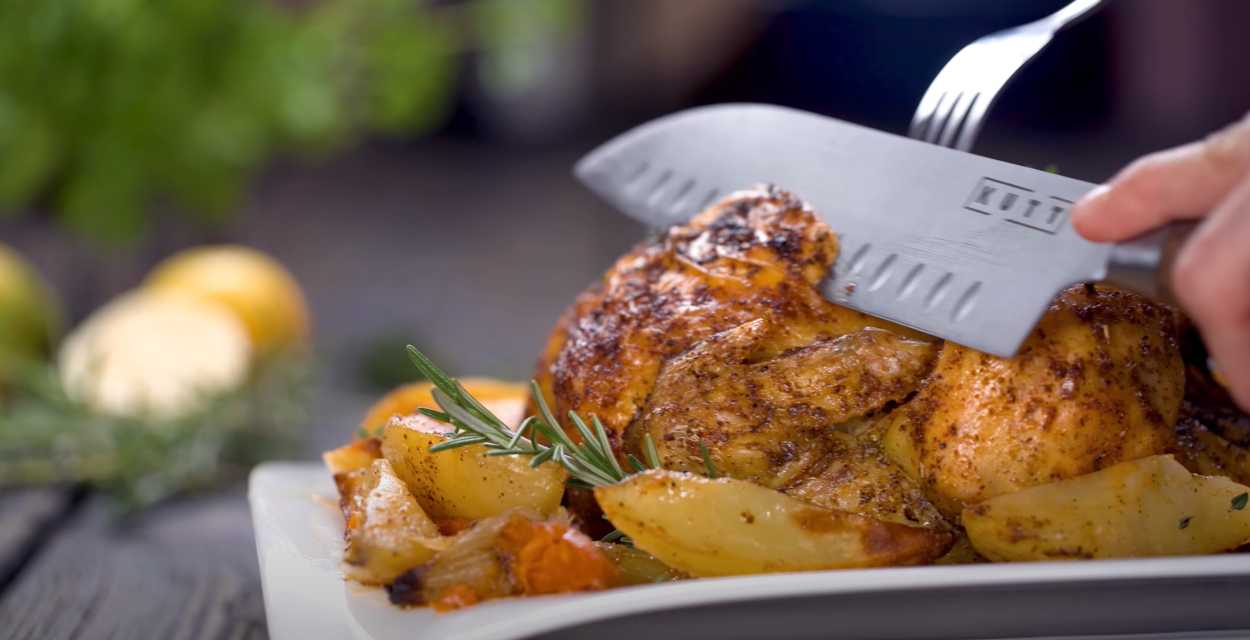 Poulet rôti aux pommes de terre aromatisées - Étape 19