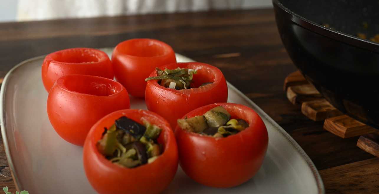 Tomates farcies végétaliennes - Étape 10