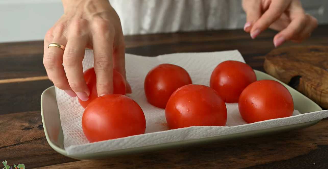 Tomates farcies végétaliennes - Étape 2