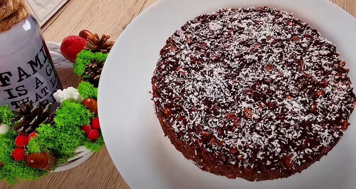 Dessert à l'avoine, banane et chocolat - Étape 10