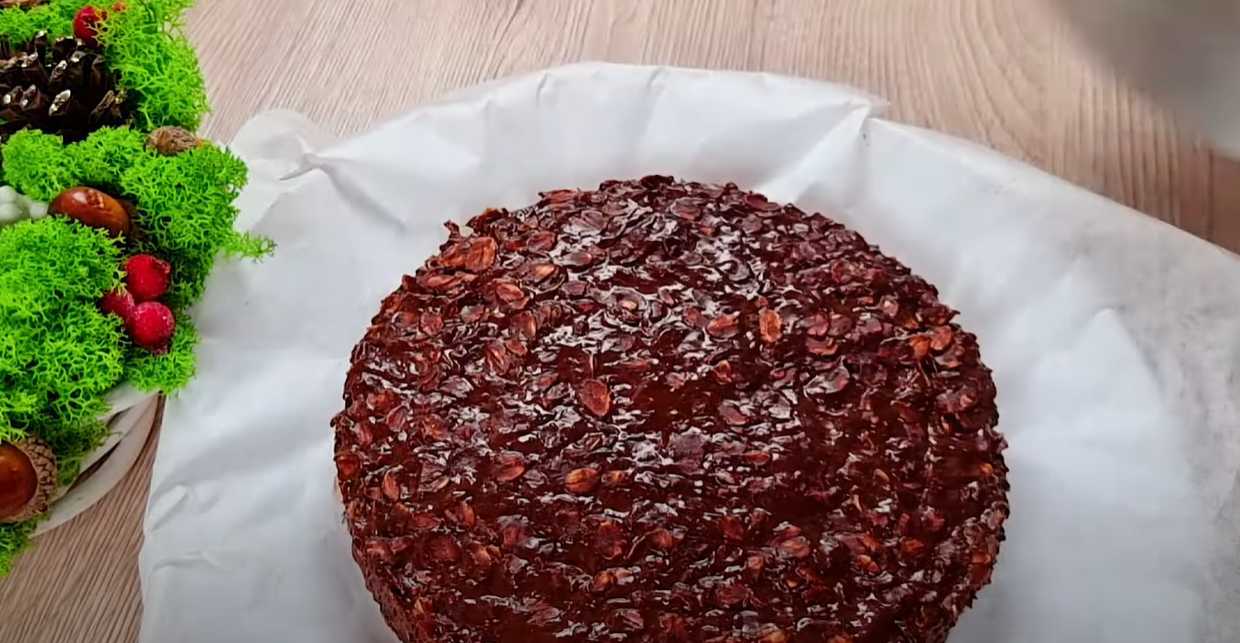 Dessert à l'avoine, banane et chocolat - Étape 9