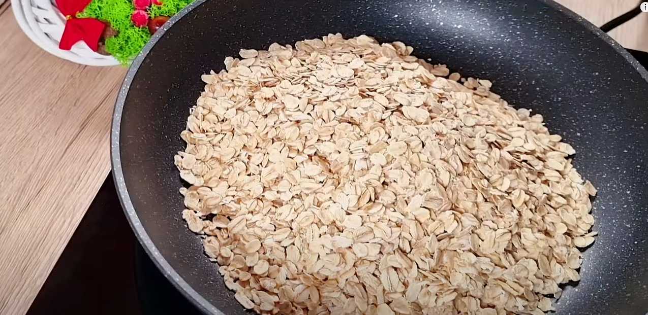 Dessert à l'avoine, banane et chocolat - Étape 1