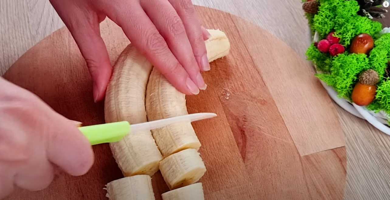 Dessert à l'avoine, banane et chocolat - Étape 2