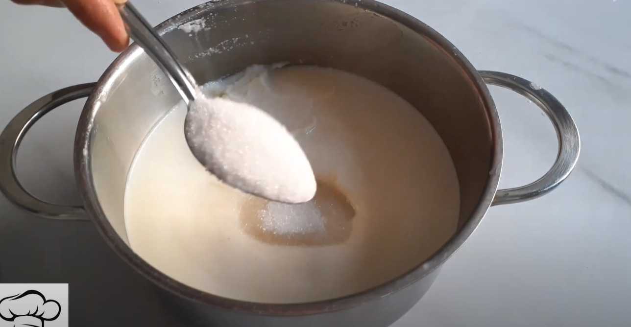 Dessert au lait et aux pommes - Étape 4