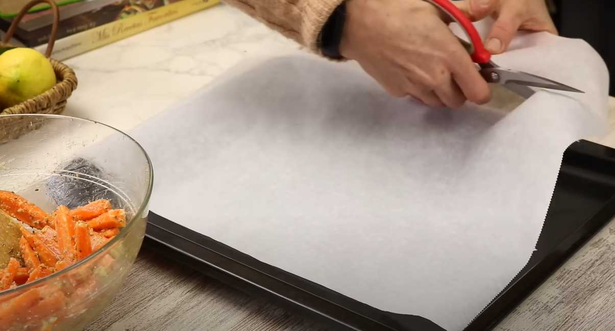 Carottes cuites au four - Étape 6