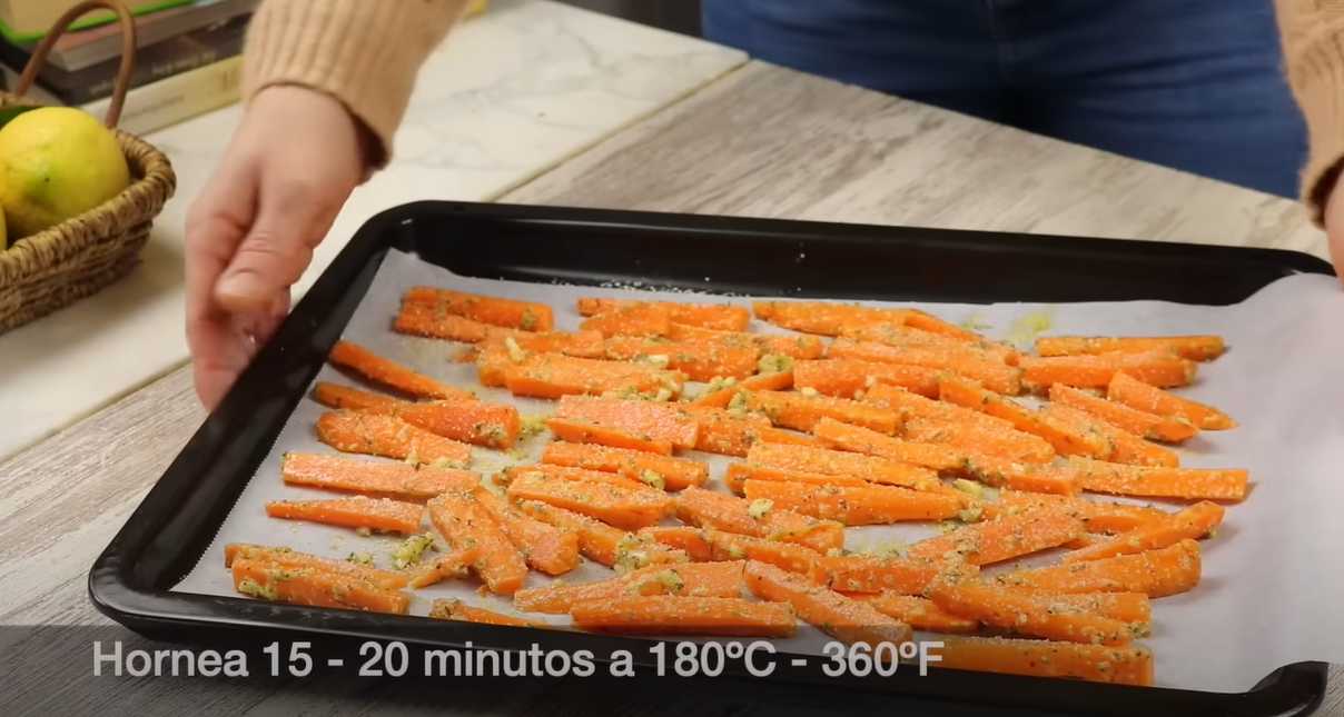 Carottes cuites au four - Étape 9