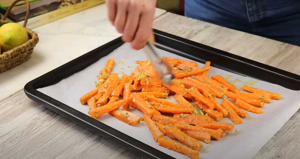 Carottes cuites au four - Étape 7