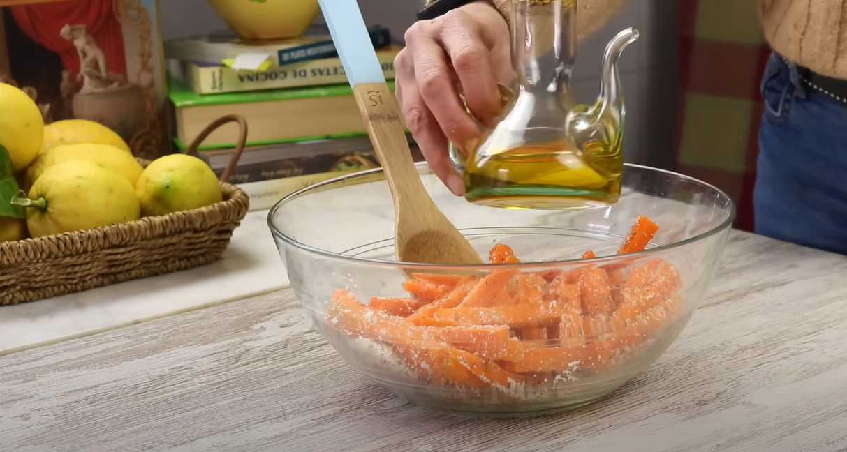 Carottes cuites au four - Étape 5