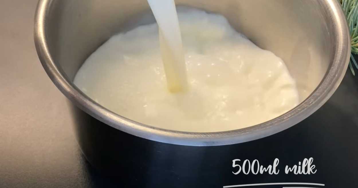 Dessert lacté aux mandarines - Étape 2