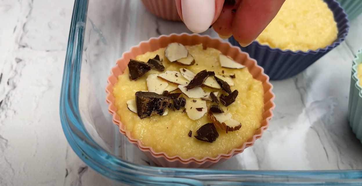 Muffins aux amandes - Étape 6