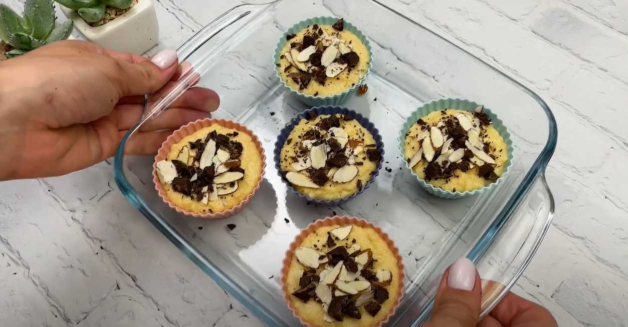 Muffins aux amandes - Étape 7