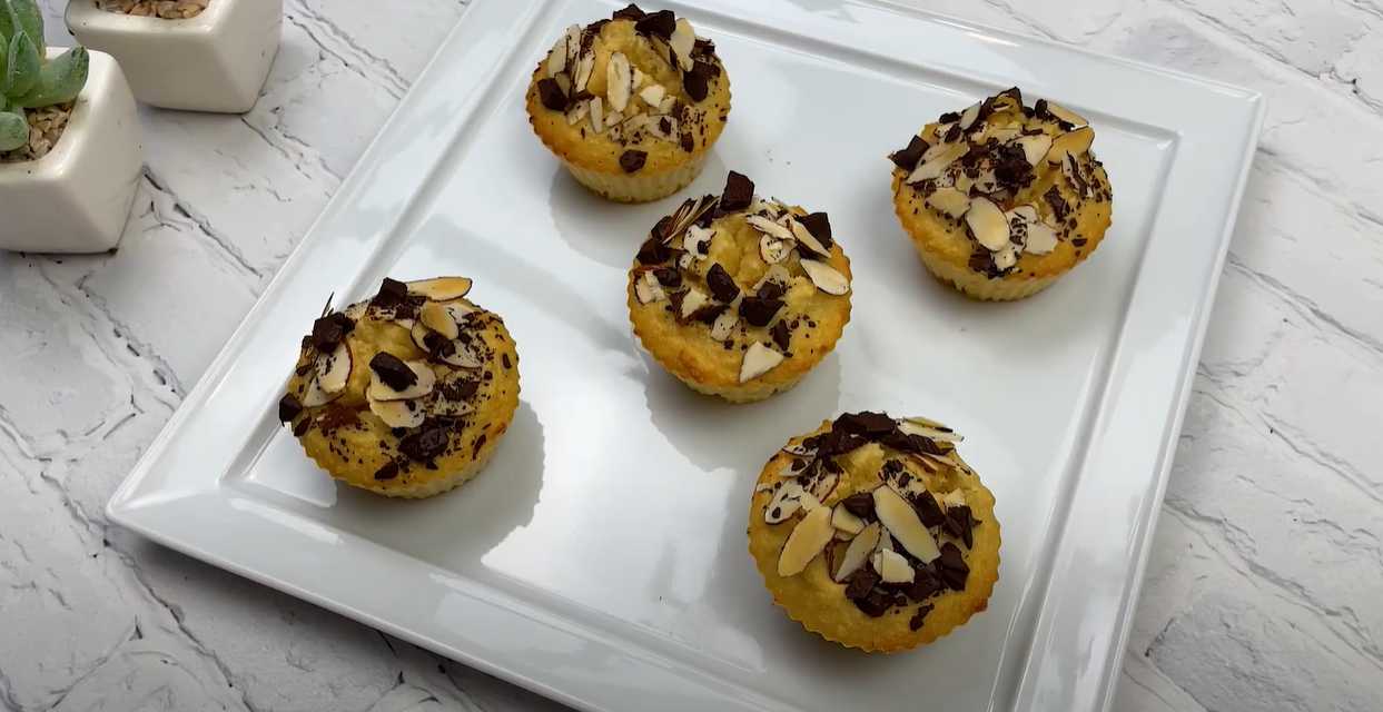Muffins aux amandes - Étape 8