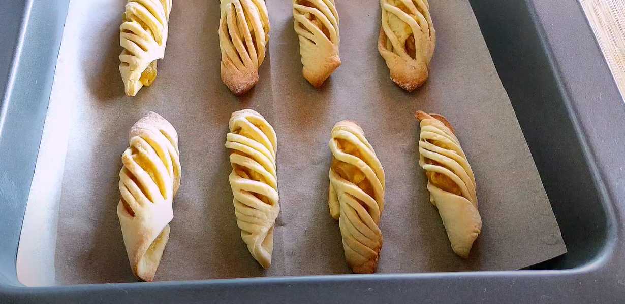 Biscuits à la confiture torsadés - Étape 9