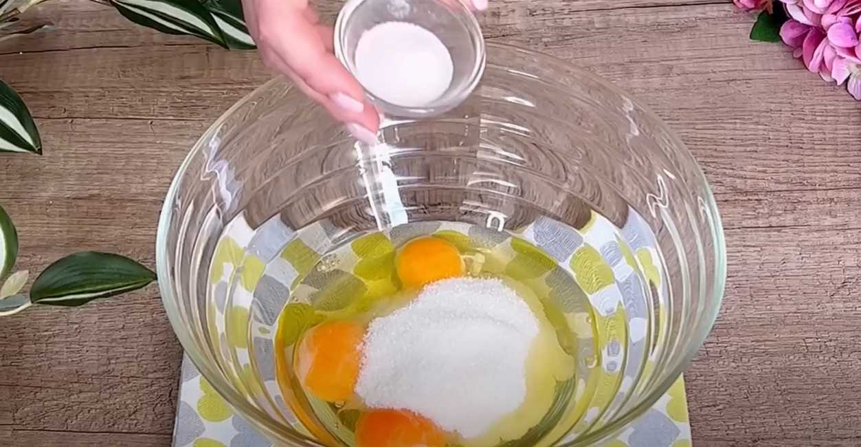 Gâteau éponge à la crème au beurre de noix de coco - Étape 6