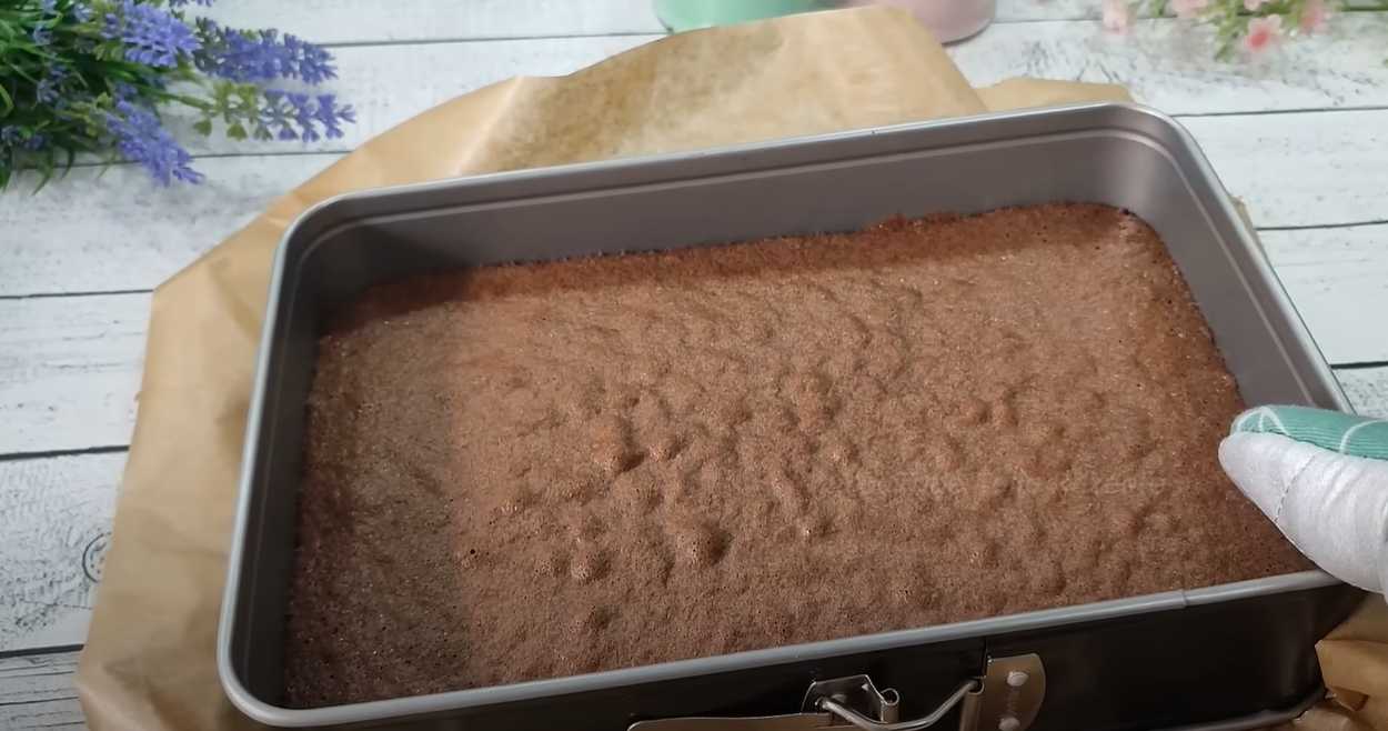 Gâteau au chocolat et au yaourt - Étape 7