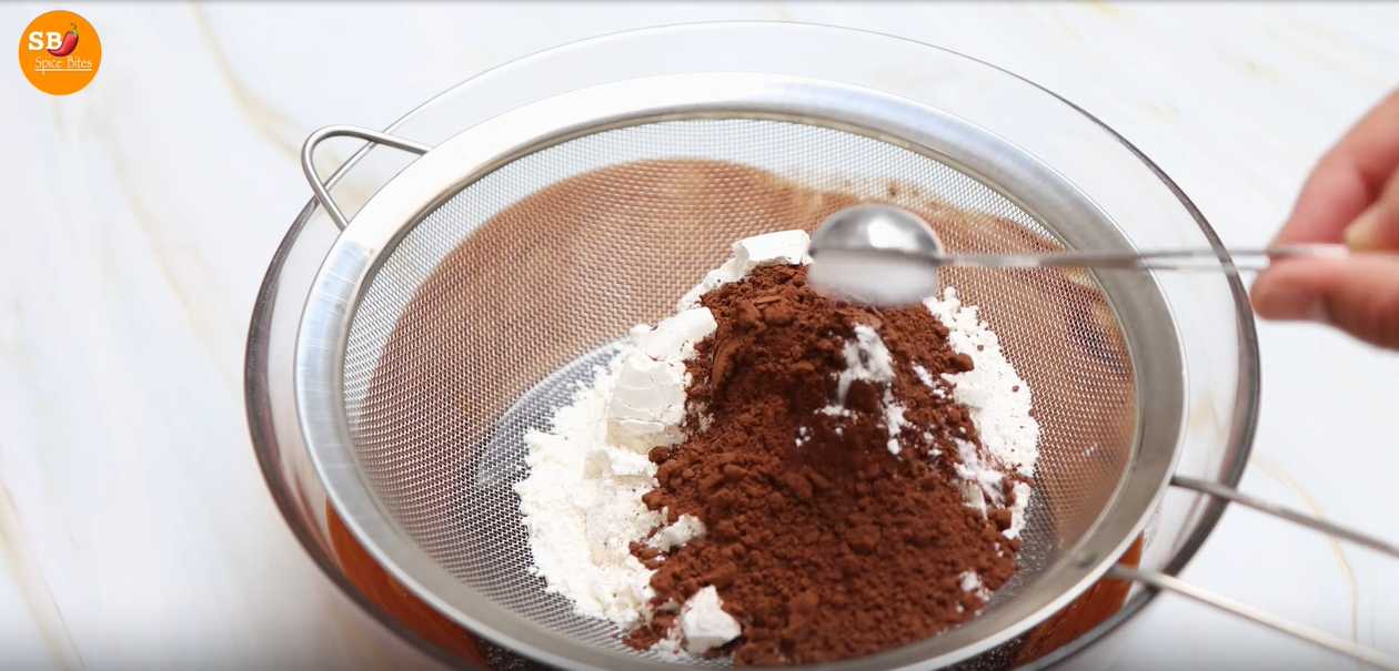 Brownie au chocolat et à la crème fouettée - Étape 3