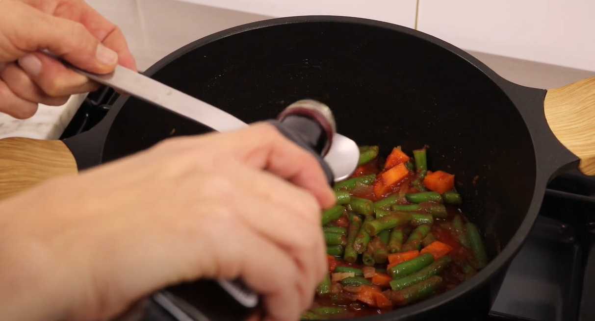 Légumes mijotés aux pois chiches - Étape 8