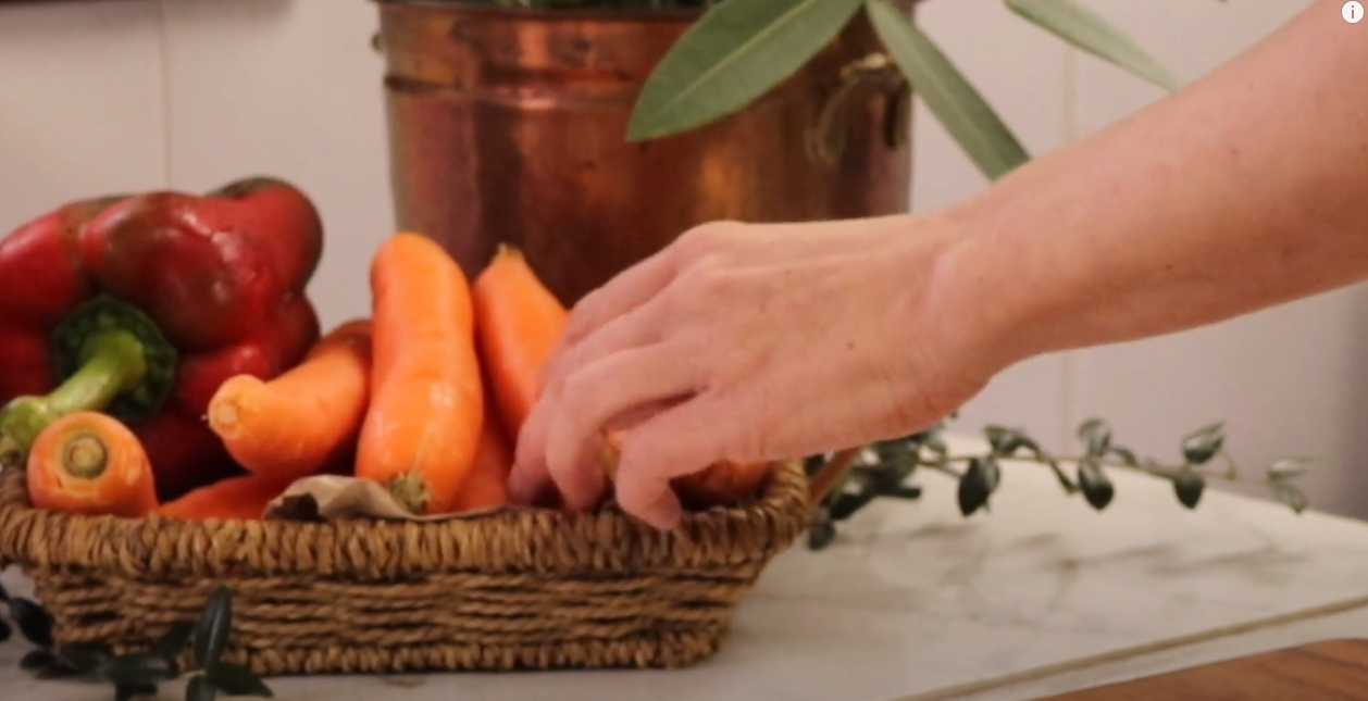Légumes mijotés aux pois chiches - Étape 1