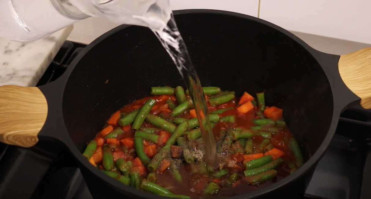 Légumes mijotés aux pois chiches - Étape 9