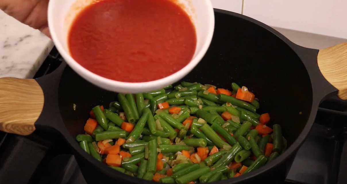 Légumes mijotés aux pois chiches - Étape 7