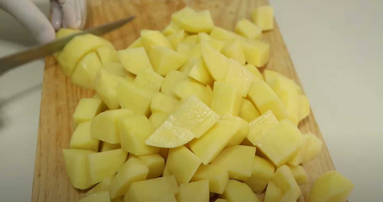 Salade de pommes de terre classique - Étape 1